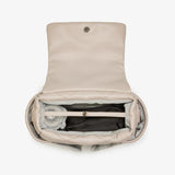 TIBA+MARL Nova Eco Compact Changing Bag Oyster Quilted Faux Leather