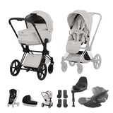 NEW CYBEX PRIAM Ultimate Bundle   - Style Collection - Matt Black Frame