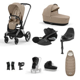 CYBEX Priam Cloud T 10 Piece Bundle Cozy Beige