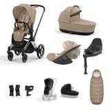 CYBEX Priam Cloud T 10 Piece Bundle Cozy Beige