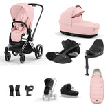 CYBEX Priam Cloud T 10 Piece Bundle Peach Pink