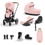 CYBEX Priam Cloud T 10 Piece Bundle Peach Pink