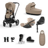 CYBEX Priam Cloud T 10 Piece Bundle Cozy Beige