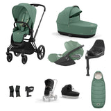 CYBEX Priam Cloud T 10 Piece Bundle Leaf Green