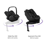 Silver Cross Reef 2 Special Edition Ultimate 360 Family Car Seat Bundle - Frappe