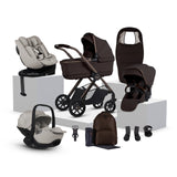 Silver Cross Reef 2 Special Edition Ultimate 360 Family Car Seat Bundle - Ganache