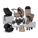 Silver Cross Reef 2 Ultimate 360 Family Car Seat Bundle - Mocha