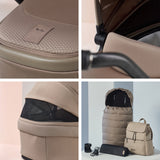 Silver Cross Reef 2 Ultimate 360 Family Car Seat Bundle - Mocha