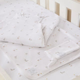 Rosa & Blue for Silver Cross Cot Bed Starter Set - Duckling Print