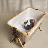 Silver Cross Lunar Bedside Crib