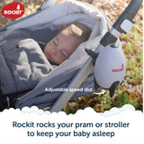 Rockit Rocker (Rechargeable Version) Award-Winning Portable Stroller Rocker