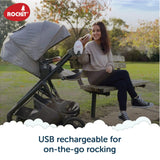 Rockit Rocker (Rechargeable Version) Award-Winning Portable Stroller Rocker