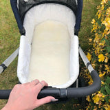 Baa Baby Sheepskin Bassinet Liner | White 70 x 30cm