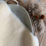Baa Baby Sheepskin Bassinet Liner | White 70 x 30cm