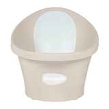 Shnuggle Baby Bath + Plug - Taupe