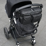 TIBA + MARL Axel Buggy Organiser / Changing Bag Matte Black