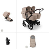 Bugaboo Donkey 6 Twin Pushchair Essential Bundle