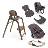 Bugaboo Giraffe Ultimate High chair bundle - Warm Wood / Grey