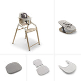 Bugaboo Giraffe Ultimate High chair bundle - Neutral wood / White
