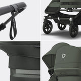 Bugaboo Donkey 5 Duo Carrycot and Seat Pushchair - Forest Green