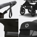 Bugaboo Donkey 5 Duo Carrycot and Seat Pushchair - Midnight Black