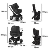 Bugaboo Donkey 5 Mono Pushchair - Midnight Black