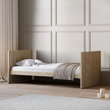 Silver Cross Geneva 3 Piece Nursery Set with Convertible Cot to Toddler Bed, Dresser & Wardrobe