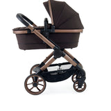 iCandy Peach 7 Pushchair Bundle - Editions Pecan with Cloud T Plus & T Base