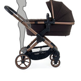 iCandy Peach 7 Pushchair Bundle - Editions Pecan with Cloud T Plus & T Base