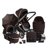iCandy Peach 7 Pushchair Bundle - Editions Pecan with Cloud T Plus & T Base
