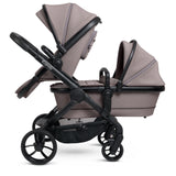 iCandy Peach 7 Porcini Pushchair and Carrycot Double
