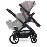 iCandy Peach 7 Porcini Pushchair and Carrycot Double