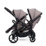 iCandy Peach 7 Porcini Pushchair and Carrycot Double