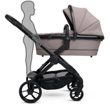 iCandy Peach 7 Porcini Pushchair and Carrycot Bundle