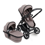 iCandy Peach 7 Porcini Pushchair and Carrycot Bundle