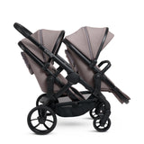 iCandy Peach 7 Porcini Pushchair and Carrycot Twin & Accessories Bundle