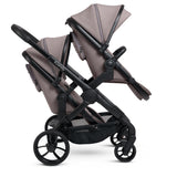 iCandy Peach 7 Porcini Pushchair and Carrycot Twin & Accessories Bundle