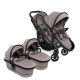 iCandy Peach 7 Porcini Pushchair and Carrycot Twin
