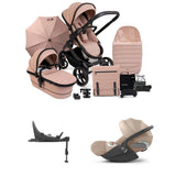 iCandy Peach 7 Pushchair Bundle - Cookie with Cloud T Plus & T Base
