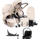 iCandy Peach 7 Pushchair Bundle - Editions Biscotti with Cloud T Plus & T Base