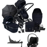 iCandy Peach 7 Pushchair Bundle - Black with Cloud T Plus & T base