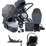 iCandy Peach 7 Pushchair Bundle - Truffle with Cloud T Plus & T Base