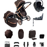 iCandy Peach 8 - 360 Car Seat Bundle - Pecan