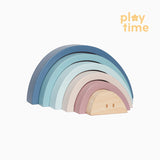 Mori wooden rainbow stacker