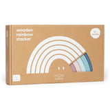 Mori wooden rainbow stacker