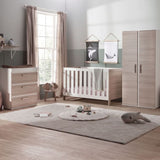 Silver Cross Cot Finchley Oak 3 Piece Set