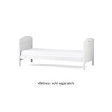 Silver Cross Valencia 2 Piece Nursery Set - Convertible Cot to Toddler Bed & Dresser