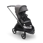 Bugaboo Dragonfly Complete Pushchair - Grey Melange-Strollers-Grey Melange-No Carrycot- Natural Baby Shower