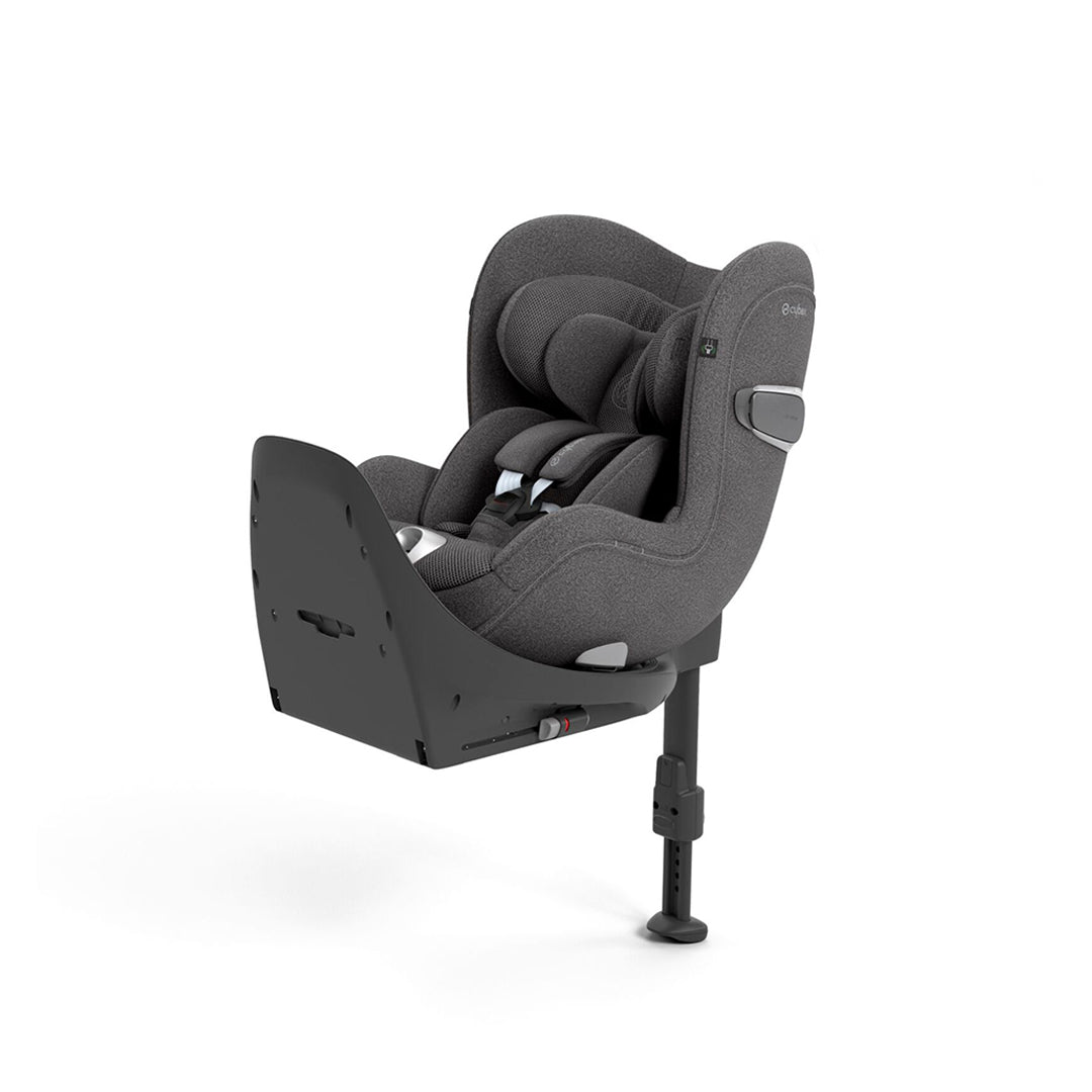 CYBEX Sirona T i-Size Plus Car Seat - Mirage Grey-Car Seats-Mirage Grey-CYBEX Base T- Natural Baby Shower